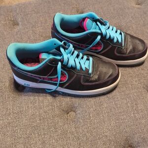 Men's Nike Air Force 1 '07 LV8 'Miami Nights' dd9183-001 Sneakers Size US 10.5